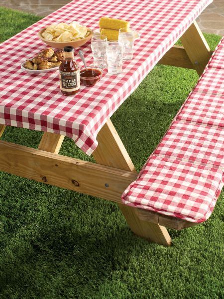 picnic table tablecloth|More.